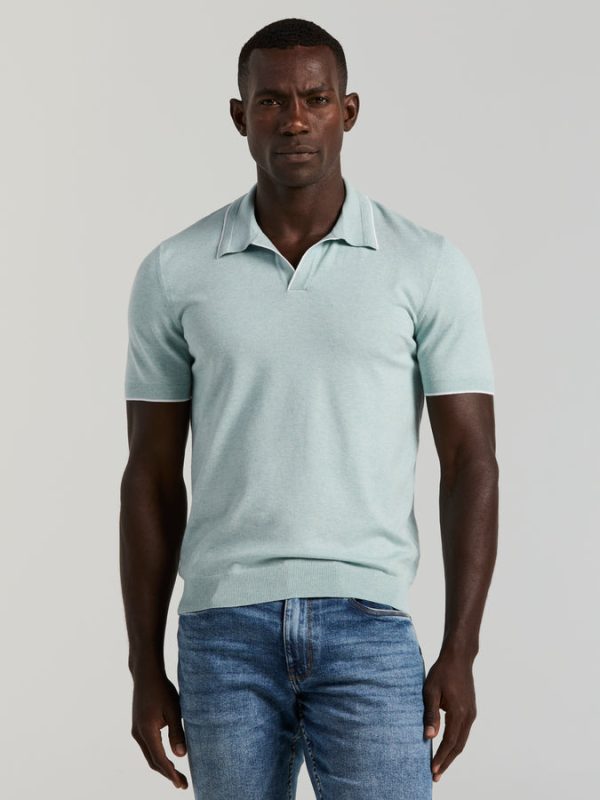 Perry Ellis Cool Interlock Polo