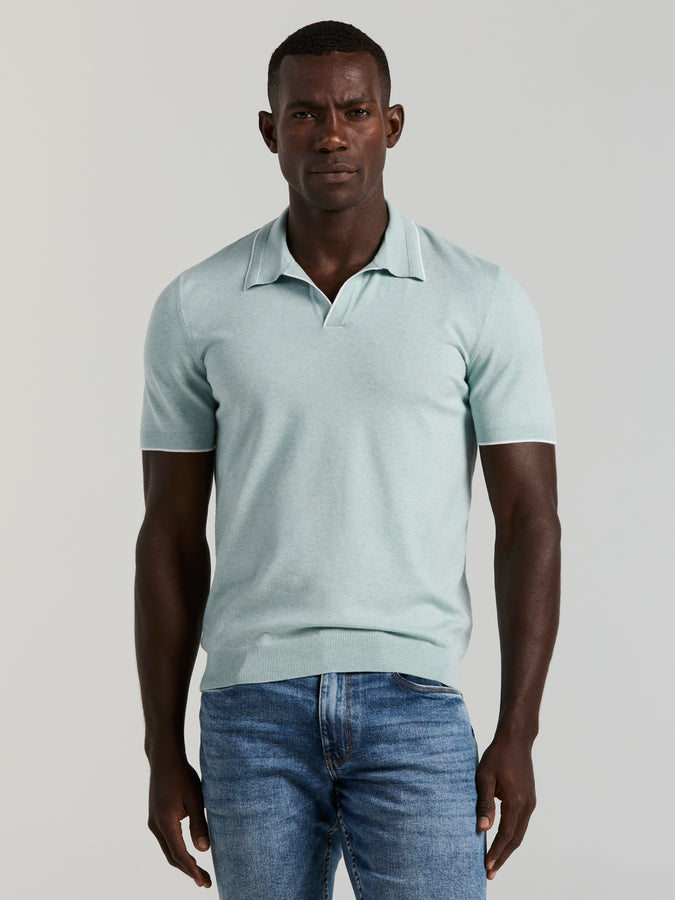 Perry Ellis Cool Interlock Polo