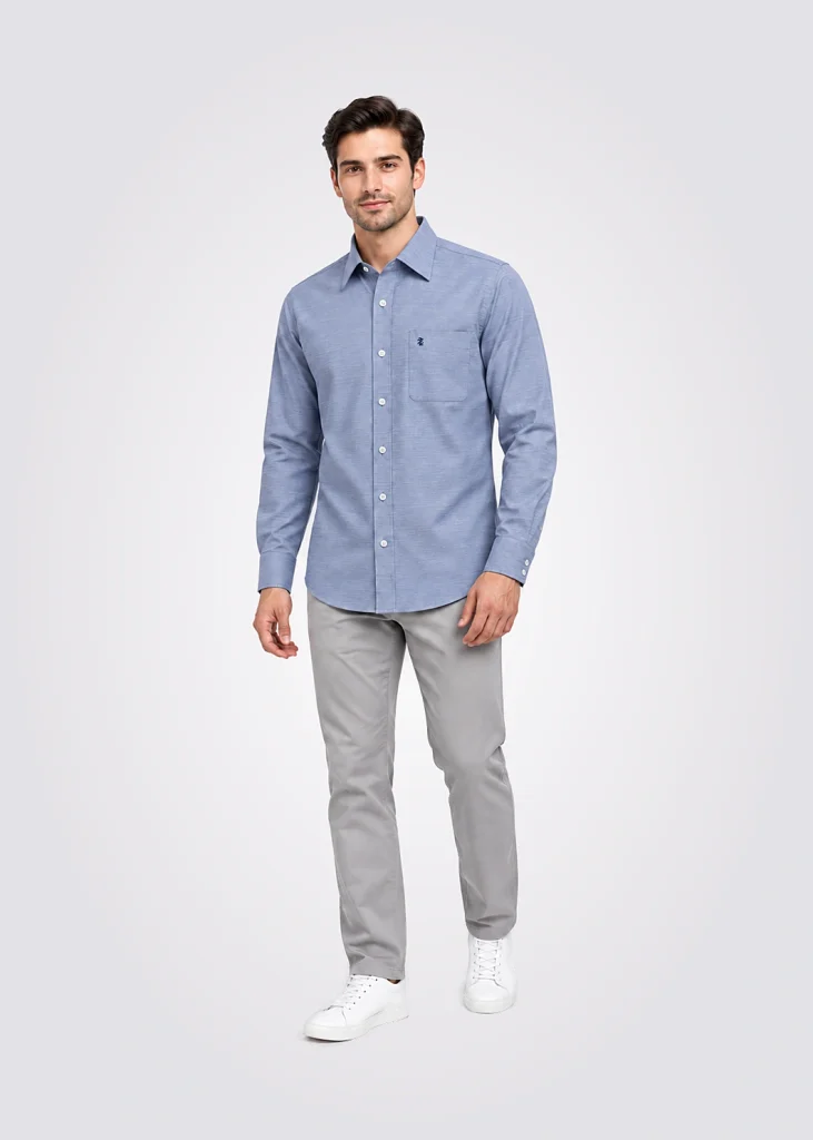 Camisa Men Regular Fit Logo Solido