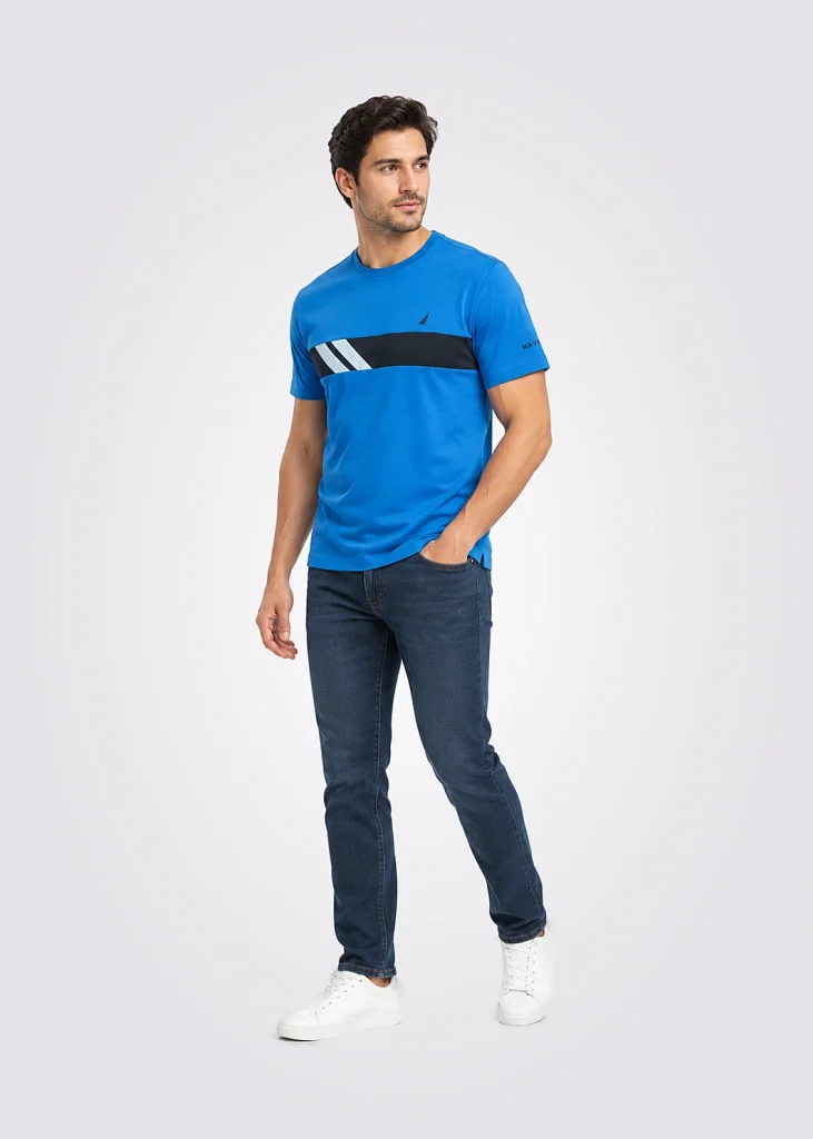 T-Shirt Men Regular Fit Logo Solido