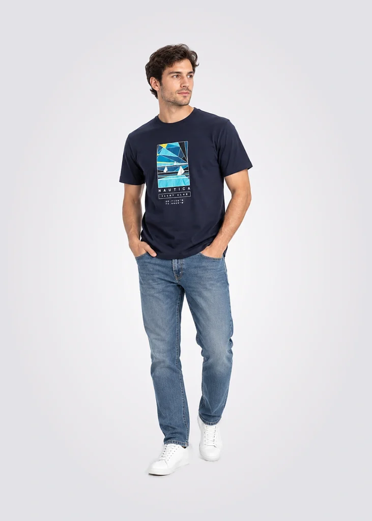 T-Shirt Men Regular Fit Graficos Solido