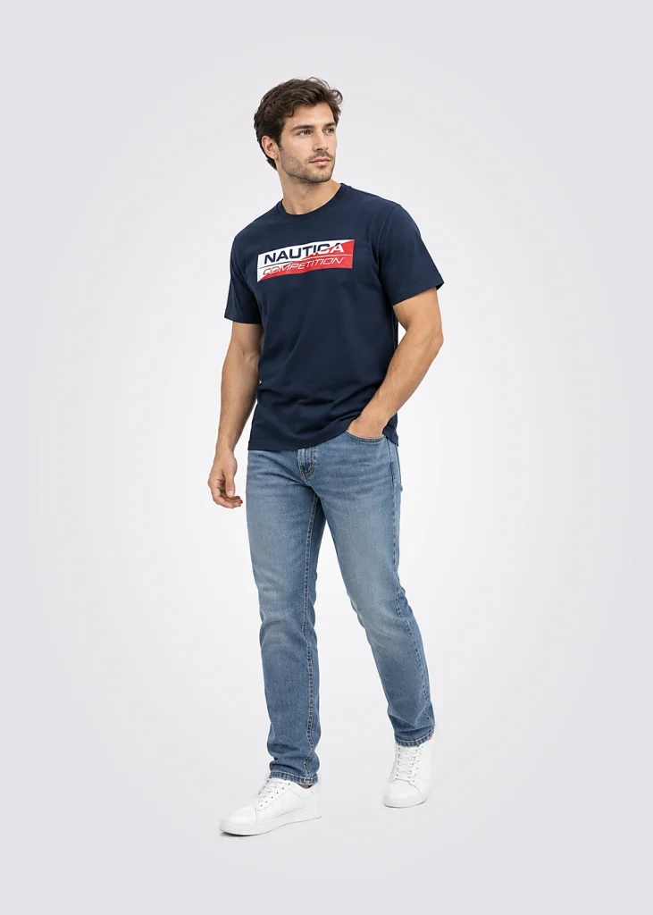T-Shirt Men Regular Fit Graficos Solido