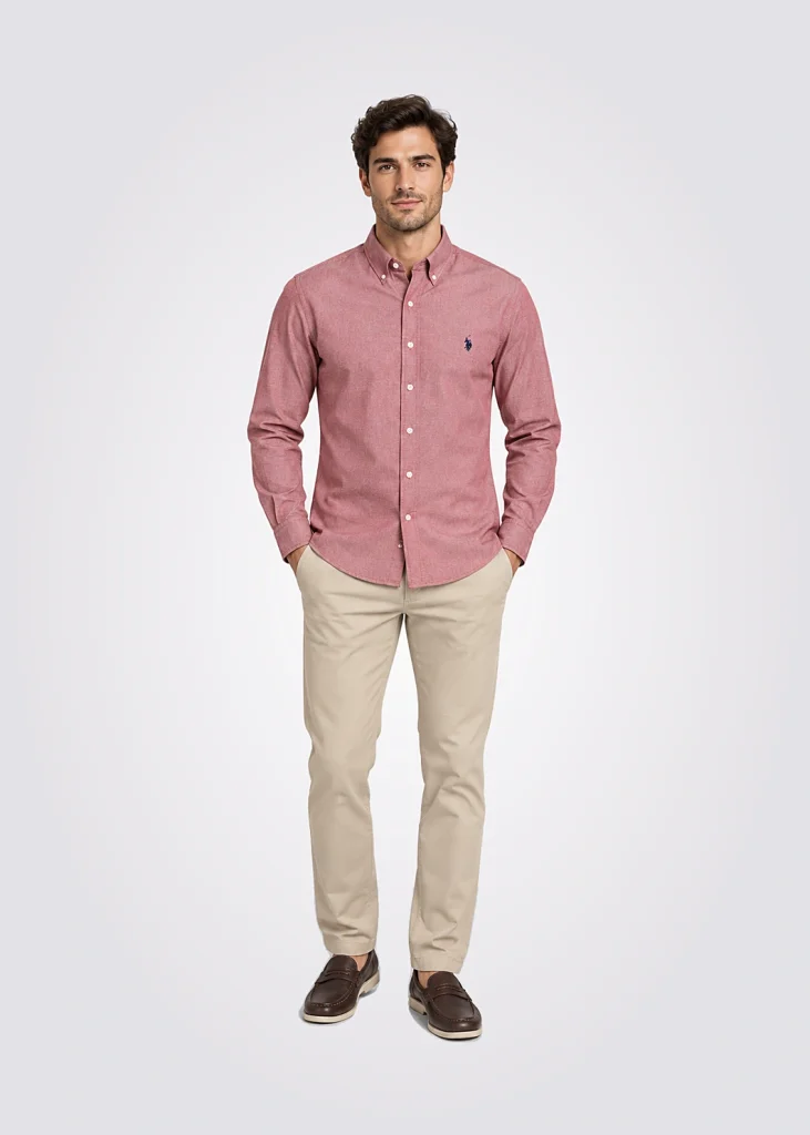 Camisa Men Custom Fit Pony Player Solido