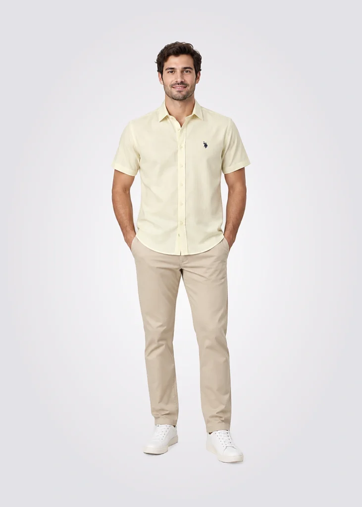 Camisa Men Custom Fit Pony Player Solido