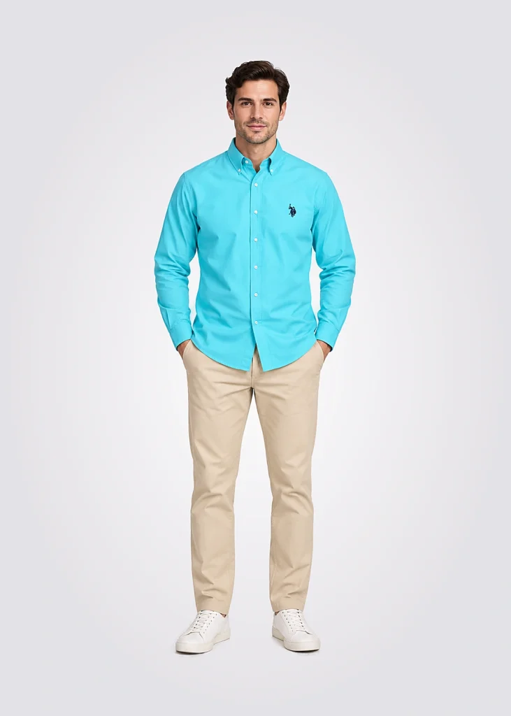 Camisa Men Custom Fit Pony Player Solido