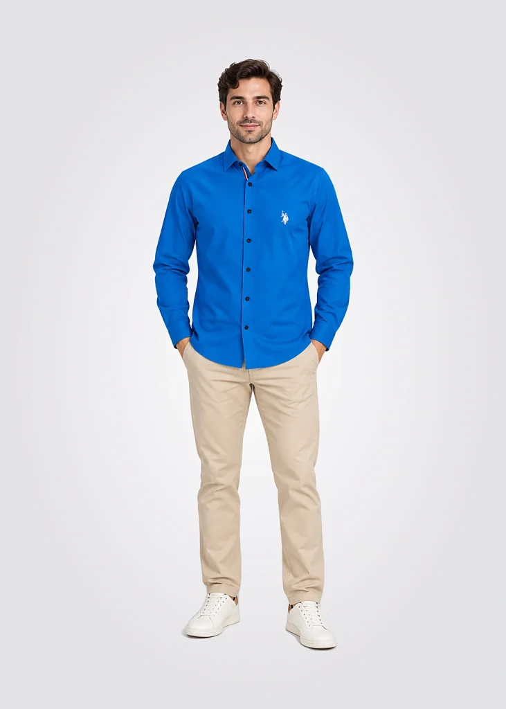Camisa Men Custom Fit Pony Player Solido
