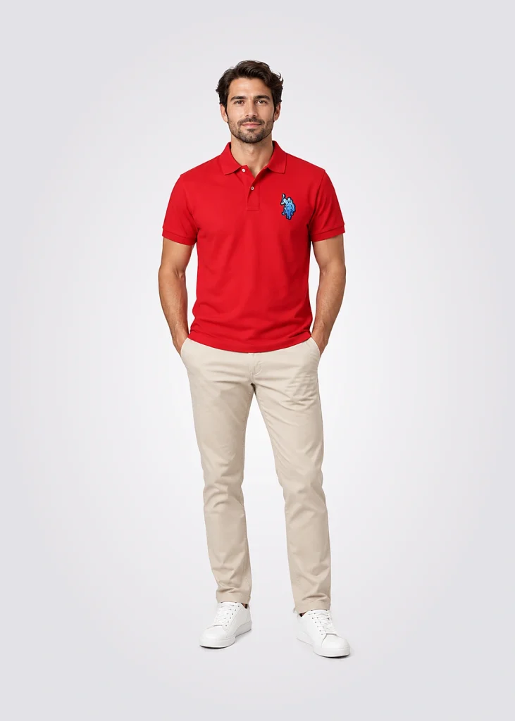 Playera Men Custom Fit Pony Player Solido