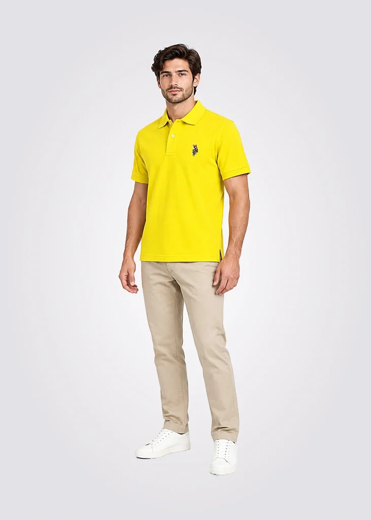 Playera Men Custom Fit Pony Colors Solido