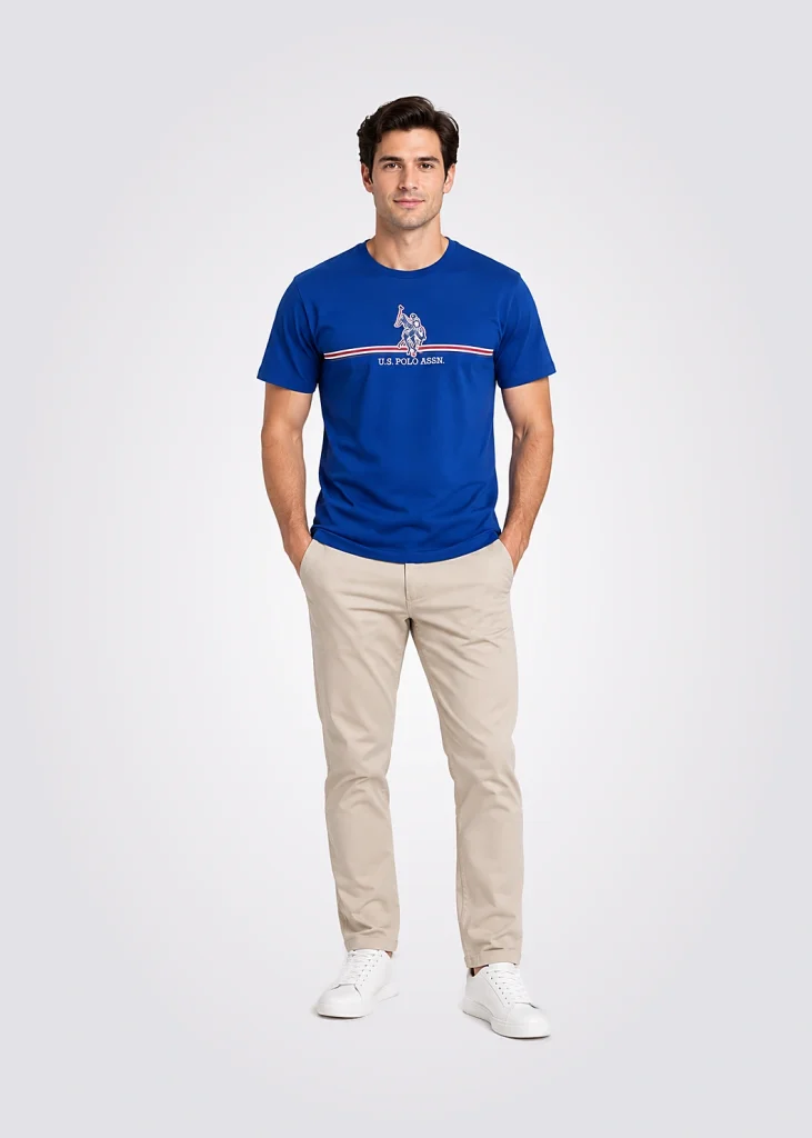 T-Shirt Men Regular Fit Graficos Solido