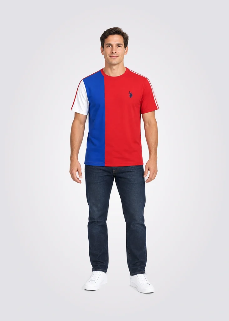 T-Shirt Men Regular Fit Pony Player Solido