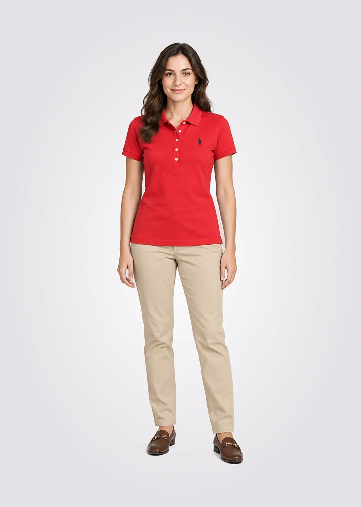 Playera Women Regular Fit Pony Player Solido