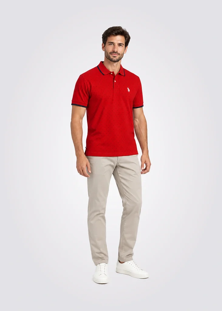 Playera Men Regular Fit Pony Player Estampada