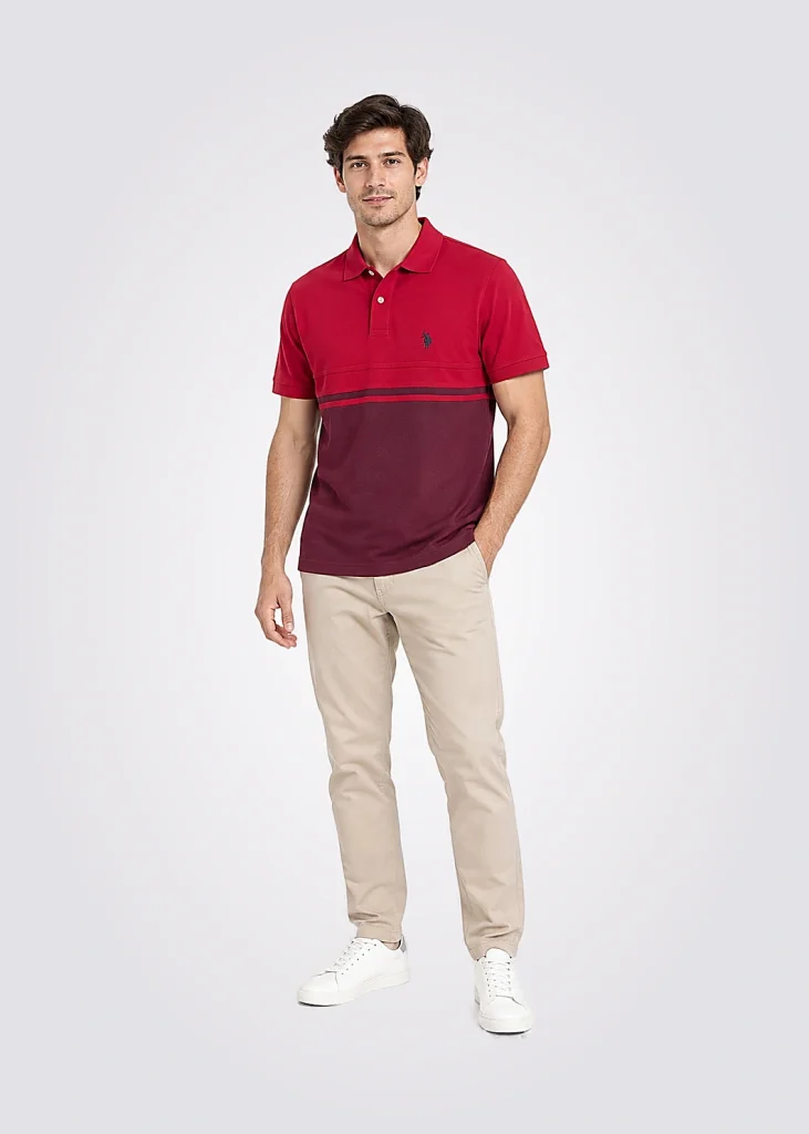 Playera Men Regular Fit Pony Player Rayas
