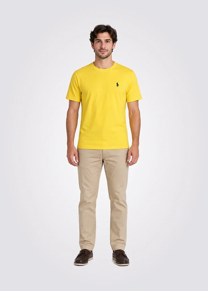 T-Shirt Men Regular Fit Pony Player Solido