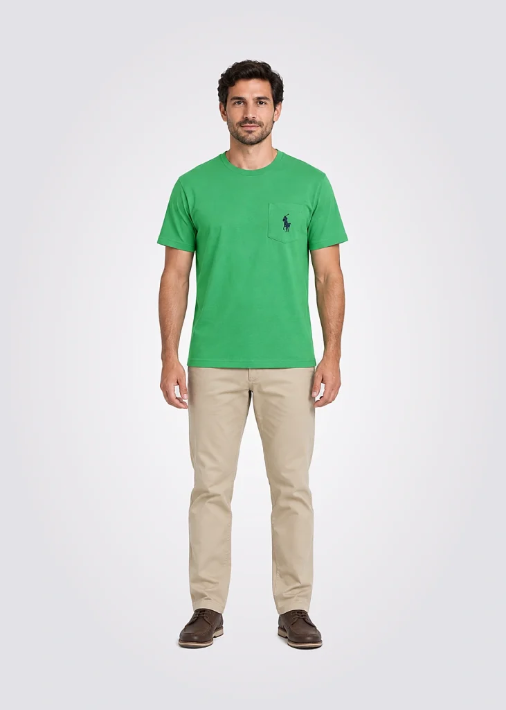 T-Shirt Men Regular Fit Pony Player Solido