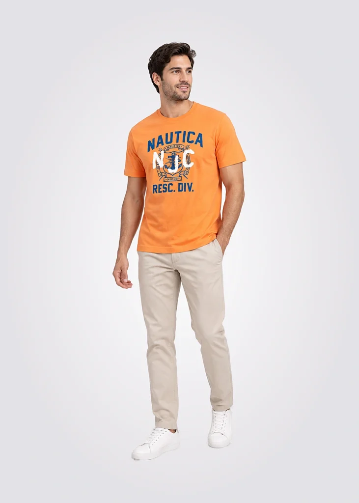 T-Shirt Men Regular Fit Graficos Solido